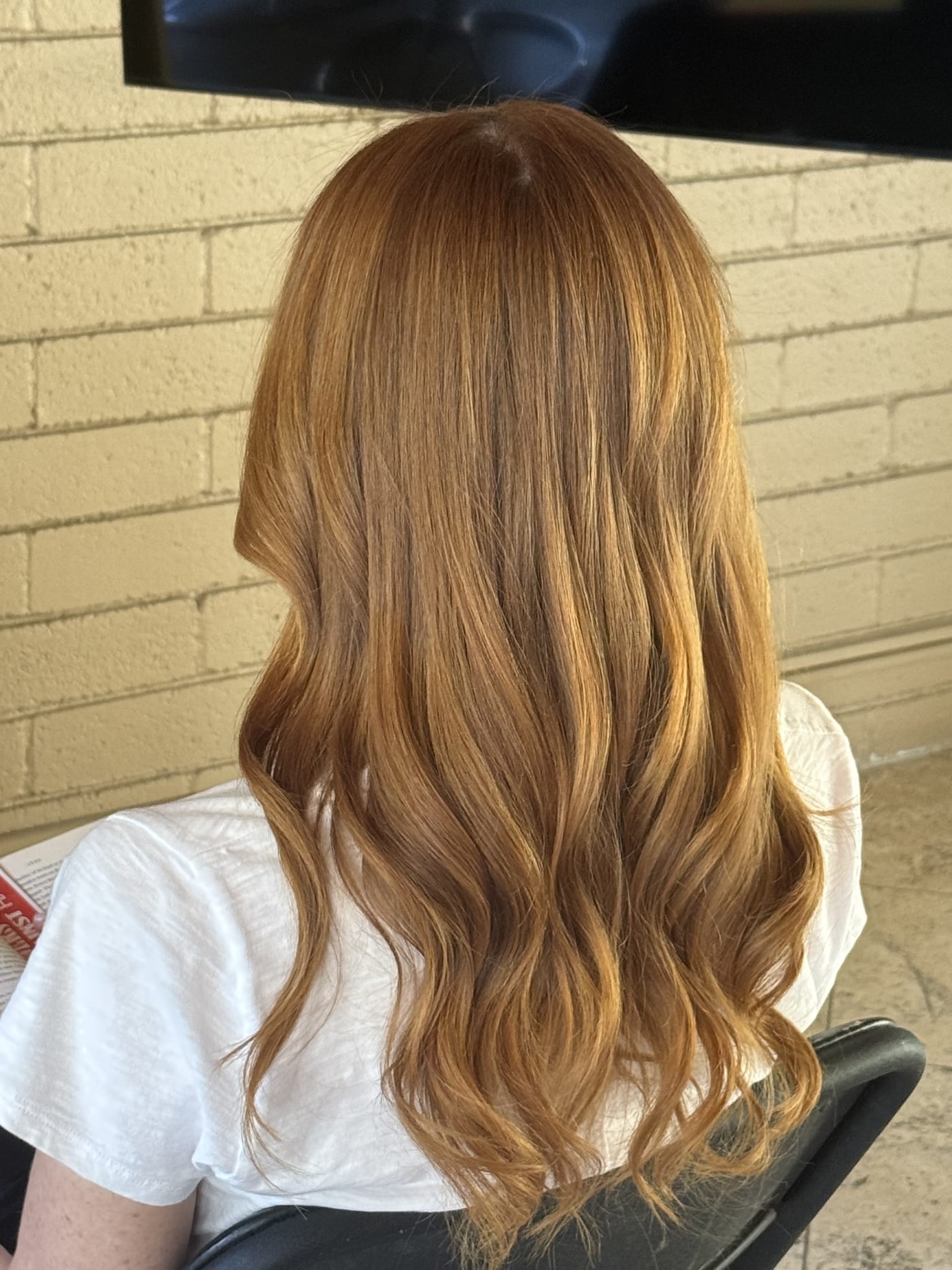 Gorgeous Auburn hair color