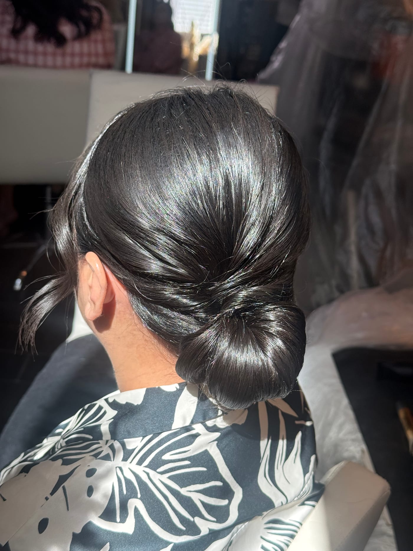 Classic updo